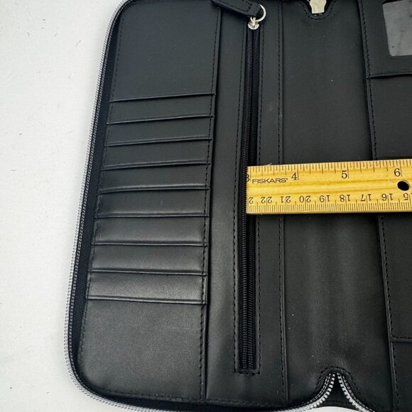 Land Rover Wallet Handbook Organizer Zip case 10.5 x 5.25" Bi-Fold Travel Vallet - Picture 9 of 14